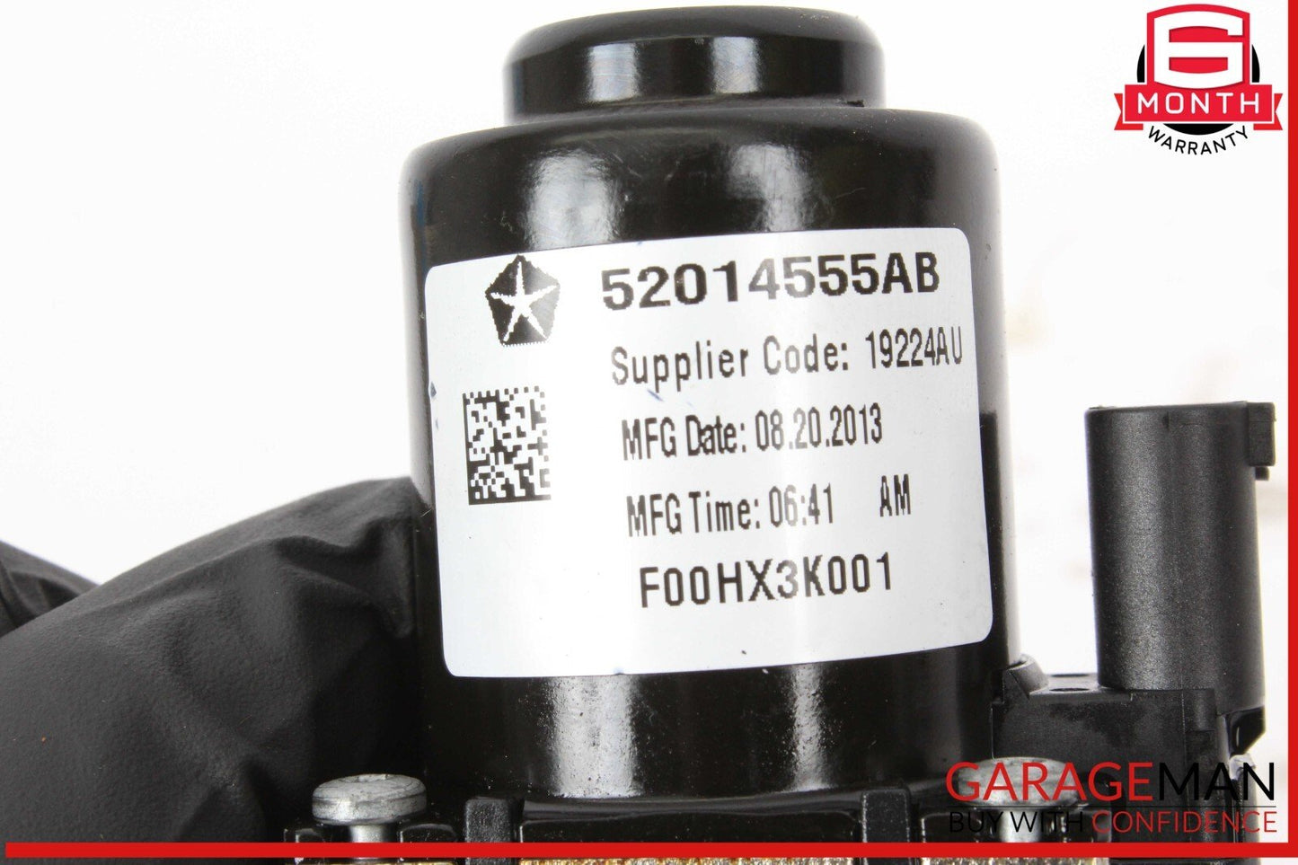 12-15 Fiat 500 Electric 3-Way Coolant Water Pump Valve 52014555AB OEM