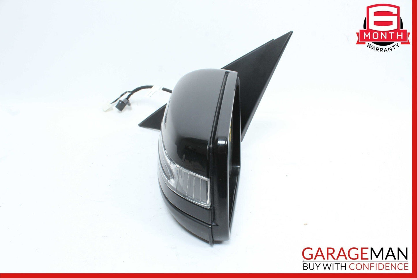 10-11 Mercedes W204 C250 C300 C350 Front Left Side Rear View Door Mirror Black