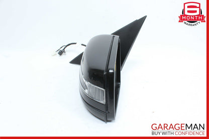 10-11 Mercedes W204 C250 C300 C350 Front Left Side Rear View Door Mirror Black