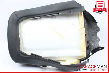08-14 Mercedes W204 C300 Front Right Side Top Upper Seat Cushion Black OEM