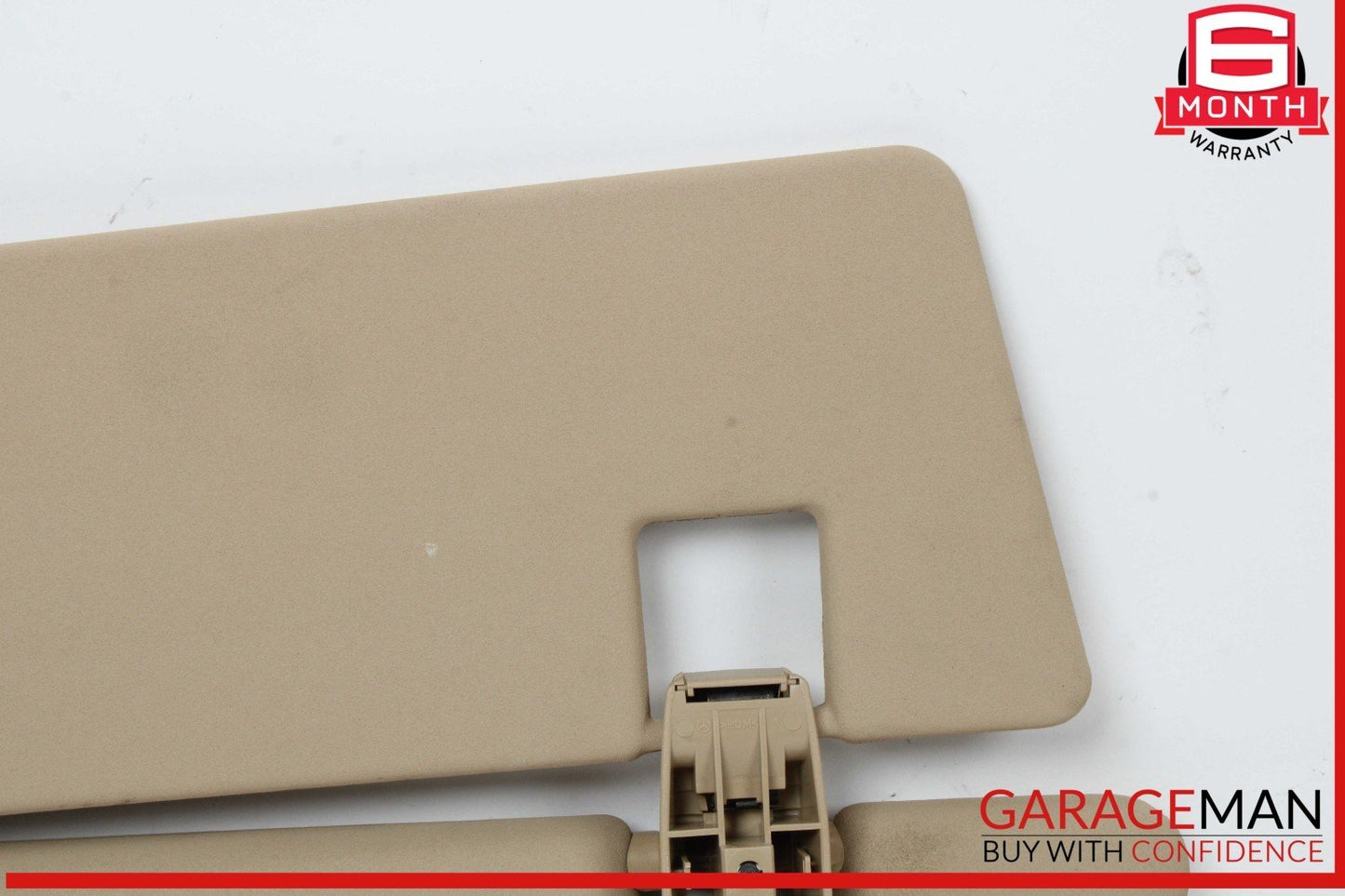 06-12 Mercedes X164 GL450 Front Left Side Sun Visor Sunvisor Shade Beige OEM
