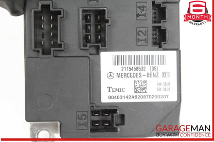 03-11 Mercedes W211 E550 CLS550 Body Control Module BCM 2115458532 OEM