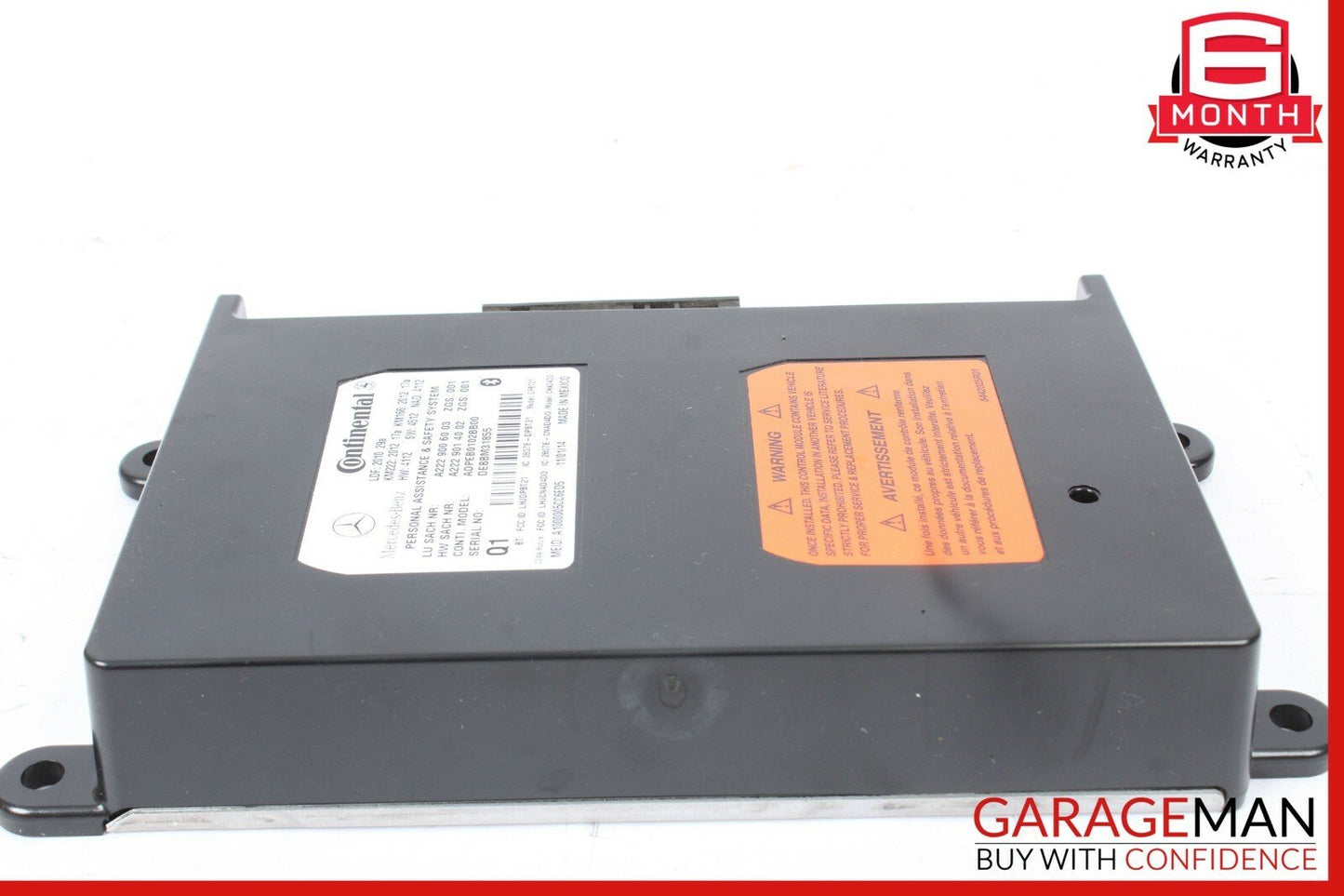 14-15 Mercedes W204 C250 GLK350 Voice Phone Communication Control Module Unit