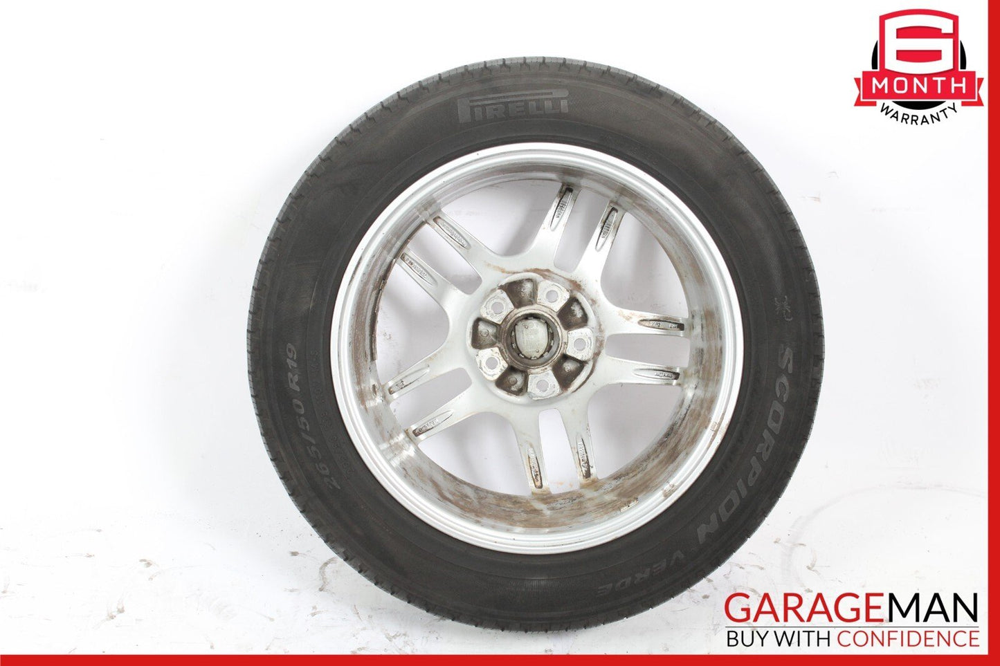 11-18 Porsche Cayenne 958 8.5 X 19 19" Wheel Rim Silver 7P5601025A OEM