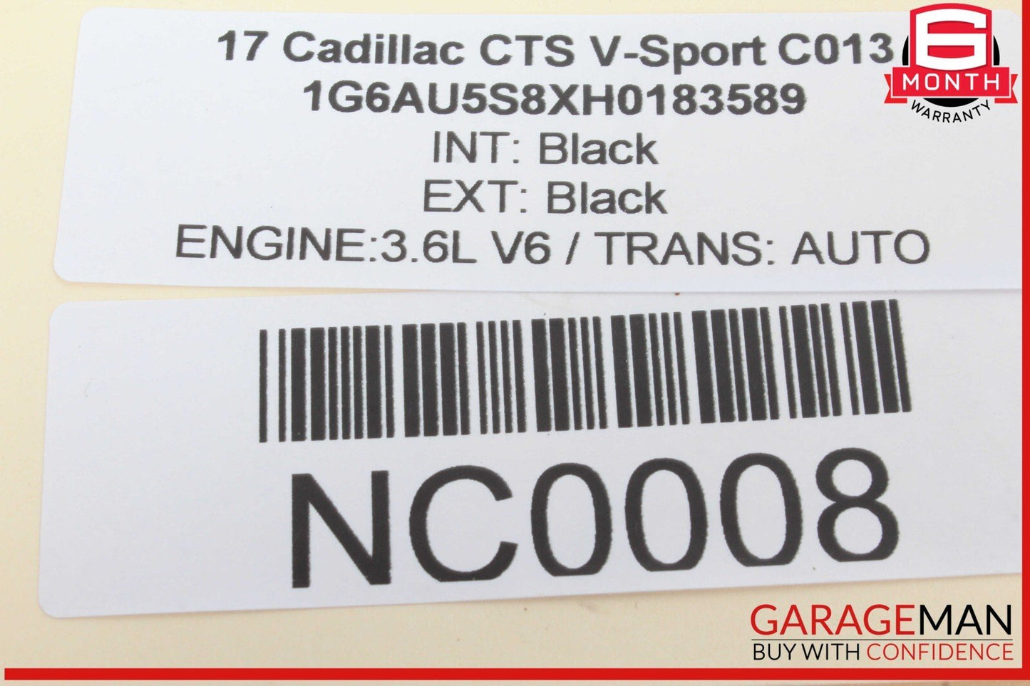 14-19 Cadillac CTS V-Sport Traction Control Switch Black 23190962 OEM
