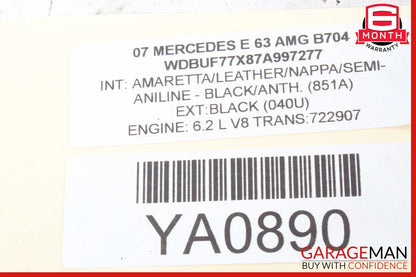 03-11 Mercedes W211 E63 AMG Rear Right Passenger Side Upper Control Arm OEM