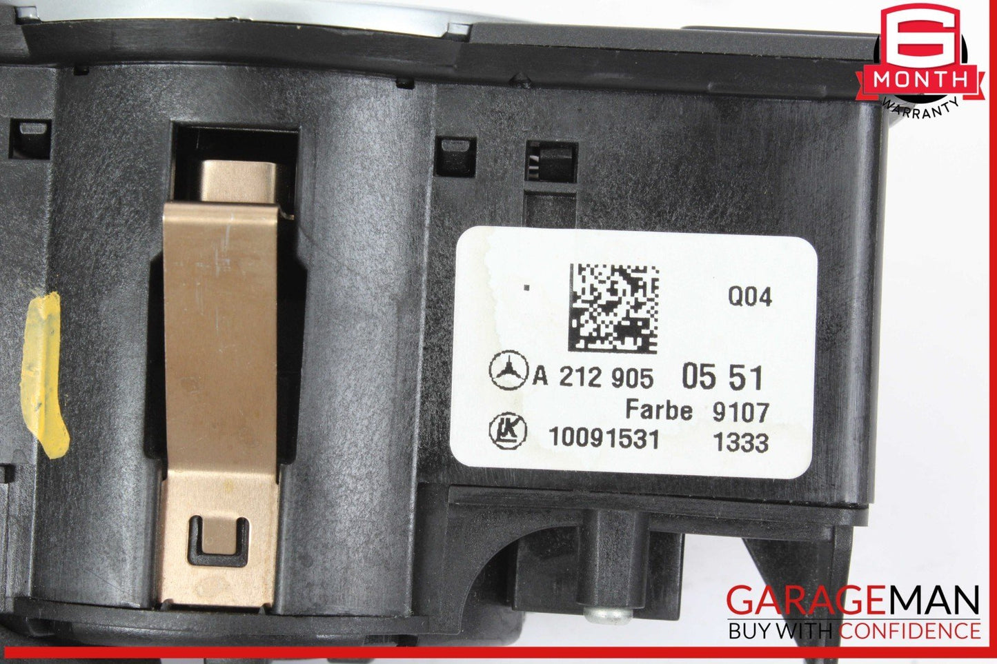 08-20 Mercedes X166 GL450 4MATIC Headlight Fog Light Switch Control Module OEM