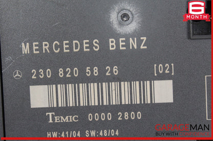 03-12 Mercedes R230 SL550 SL55 SL600 Front Right Side Door Control Module OEM