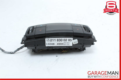 06-11 Mercedes W219 CLS500 E500 Rear AC Climate Control Switch 2118300285 OEM
