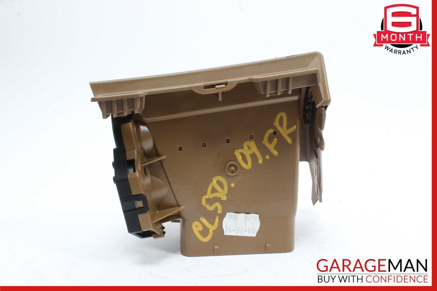 07-13 Mercedes W216 CL550 S63 AMG Dash A/C AC Air Vent Trim Right Side Brown