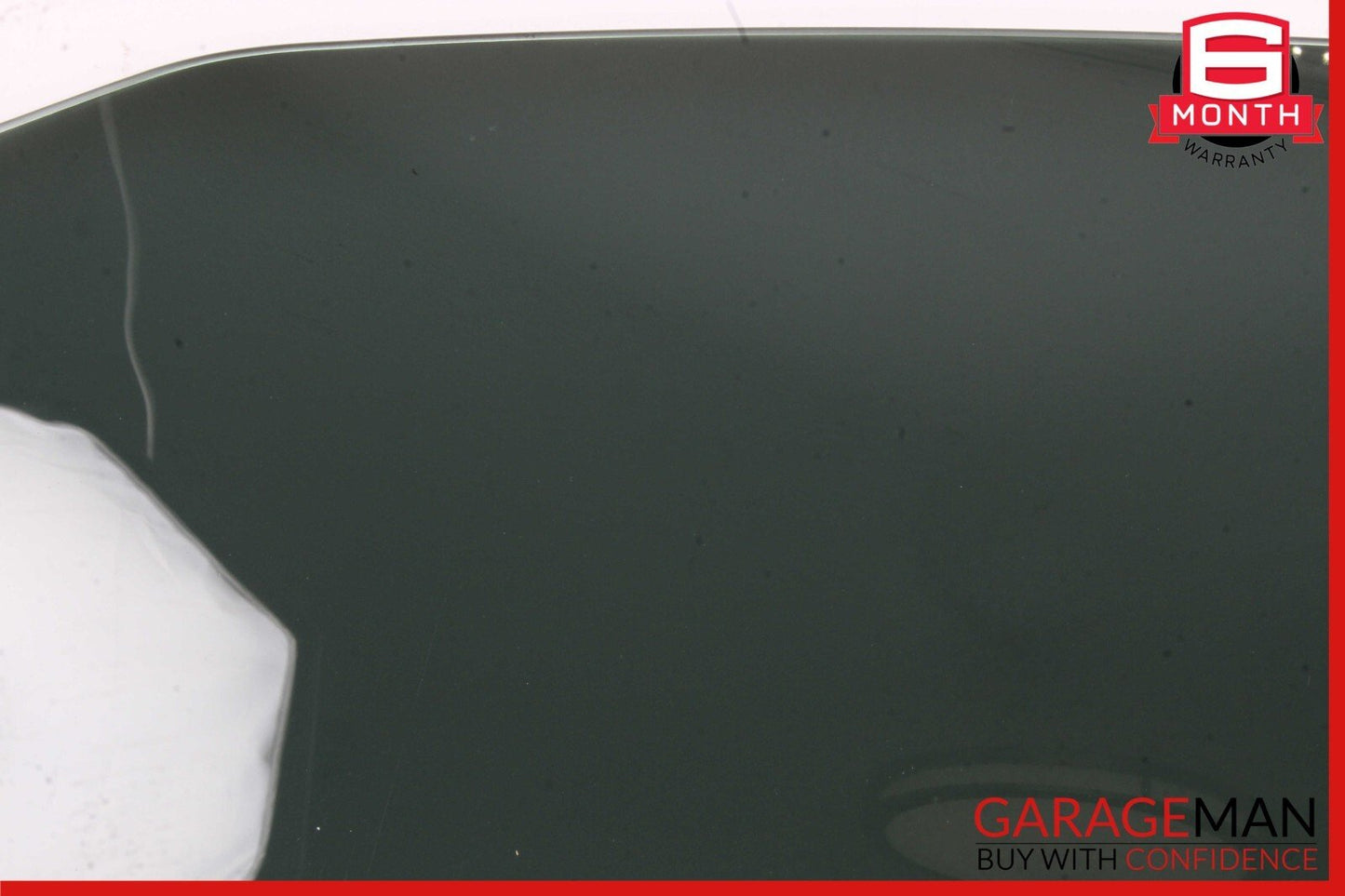 08-17 AUDI S5 FRONT LEFT DRIVER DOOR WINDOW GLASS OEM