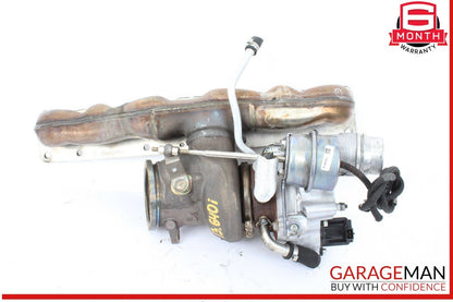 12-18 BMW 640i 650i Engine Turbo Charger Turbocharger w/ Exhaust Manifold OEM