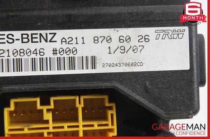 06-09 Mercedes X164 GL450 R350 E350 Seat Weight Sensor Control Module Right OEM