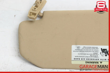 09-13 Mercedes W251 R320 R350 Front left Side Sun Visor Sun Shade Brown OEM