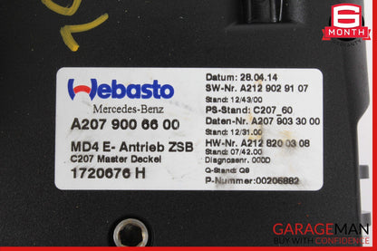 10-17 Mercedes W204 C350 E350 Panoramic Sunroof Sun Roof Motor 2079061000 OEM