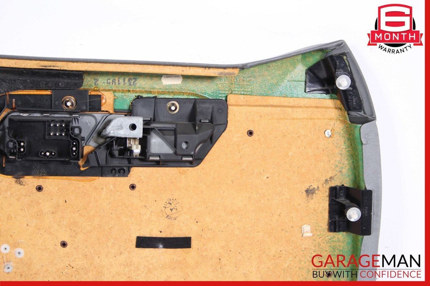 96-97 Mercedes W202 C230 C280 Front Right Side Interior Door Panel Cover Grey