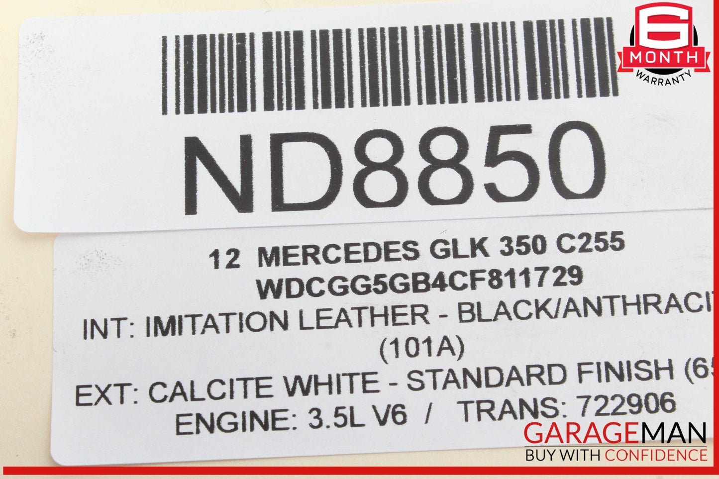 12-18 Mercedes X204 GLK350 C250 A/C Air Conditioning Compressor 0008302600 OEM