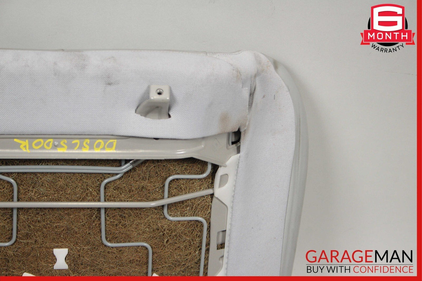 96-02 Mercedes R129 SL500 Right Passenger Side Top Upper Seat Cushion Gray OEM