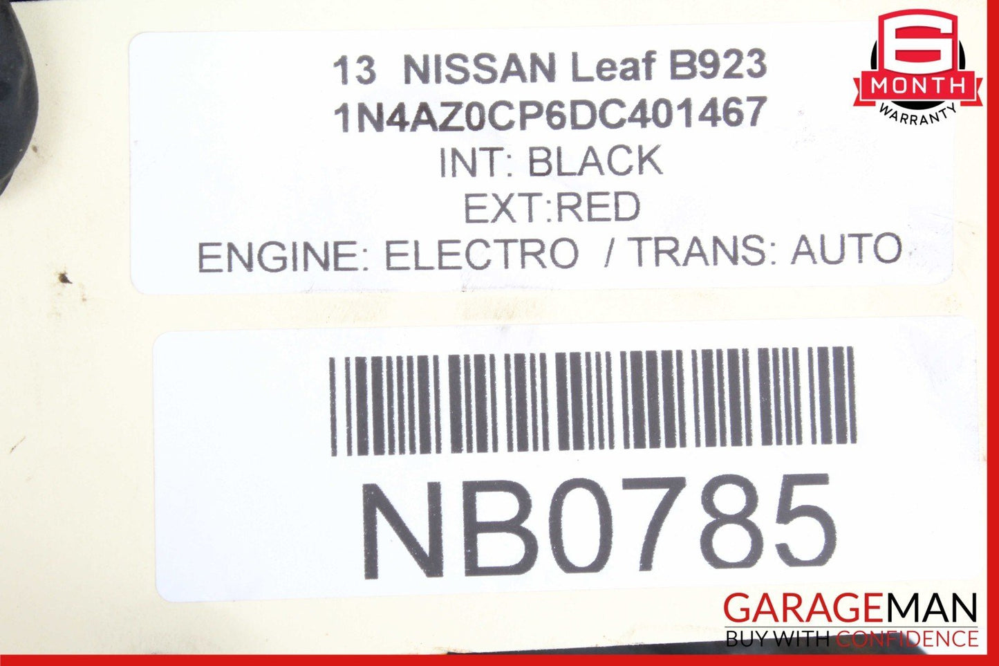 13-17 Nissan Leaf Rear Right Passenger Side Spindle Knuckle Bearing Hub OEM