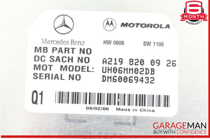 06-12 Mercedes W251 R500 ML350 Communication Control Module 2198200926 OEM