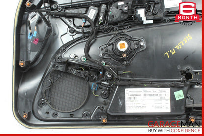 12-16 Mercedes R172 SLK250 Front Left Side Interior Door Panel Assembly Black