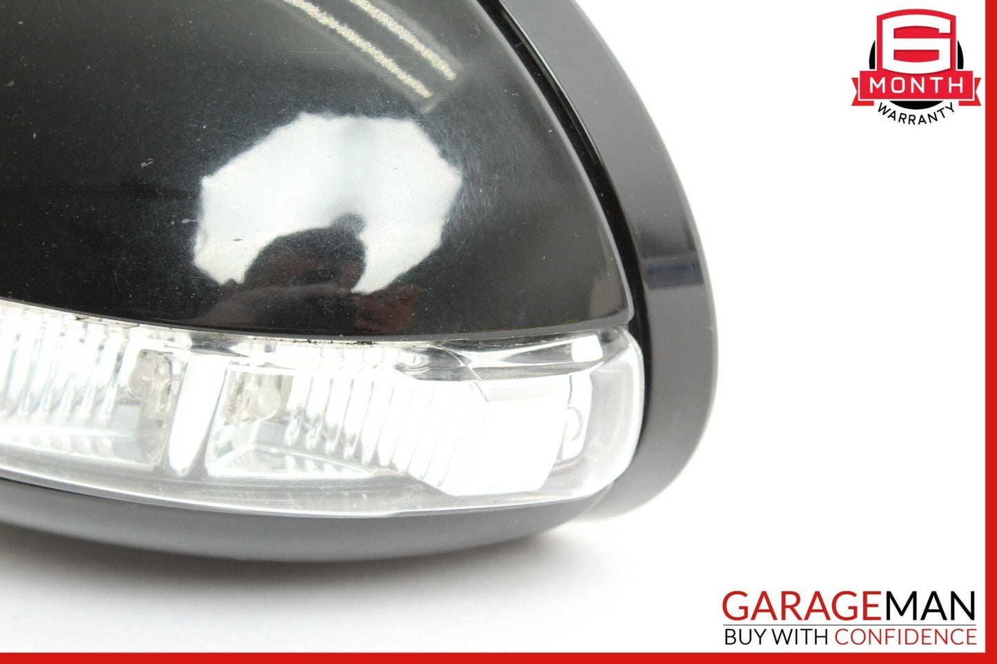 06-08 Mercedes W219 CLS500 Front Left Side Mirror Door Rear View Black OEM