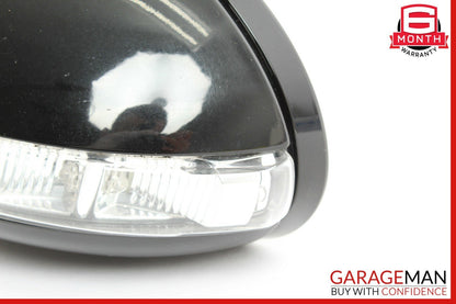 06-08 Mercedes W219 CLS500 Front Left Side Mirror Door Rear View Black OEM