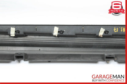 14-17 Maserati Ghibli Left Driver Side Rocker Skirt Molding Trim Panel Silver
