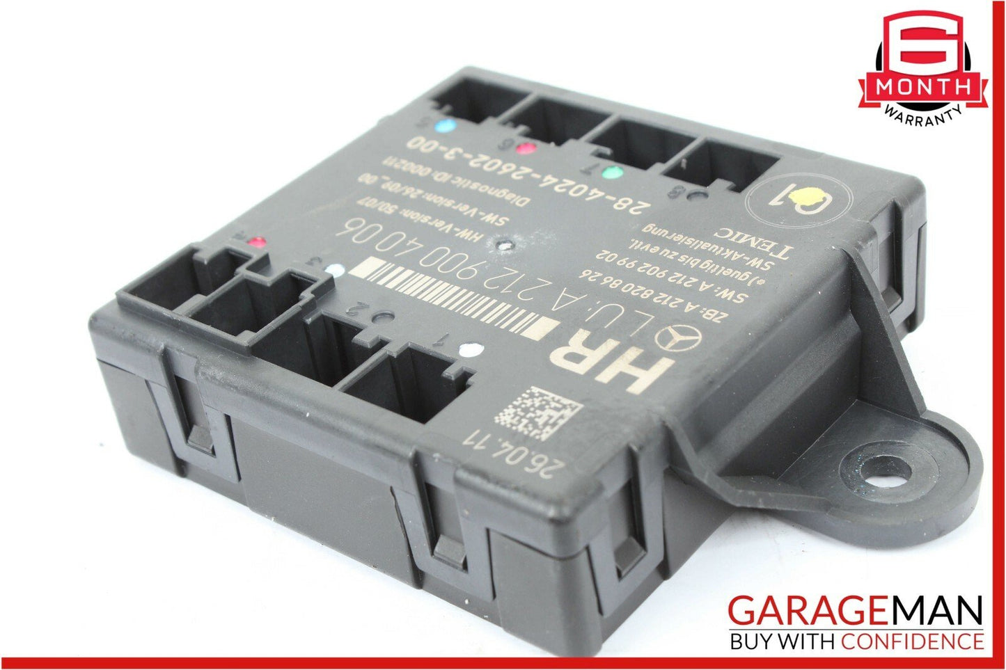 08-14 Mercedes W204 C250 C300 C350 Rear Right Side Door Controller Module Unit