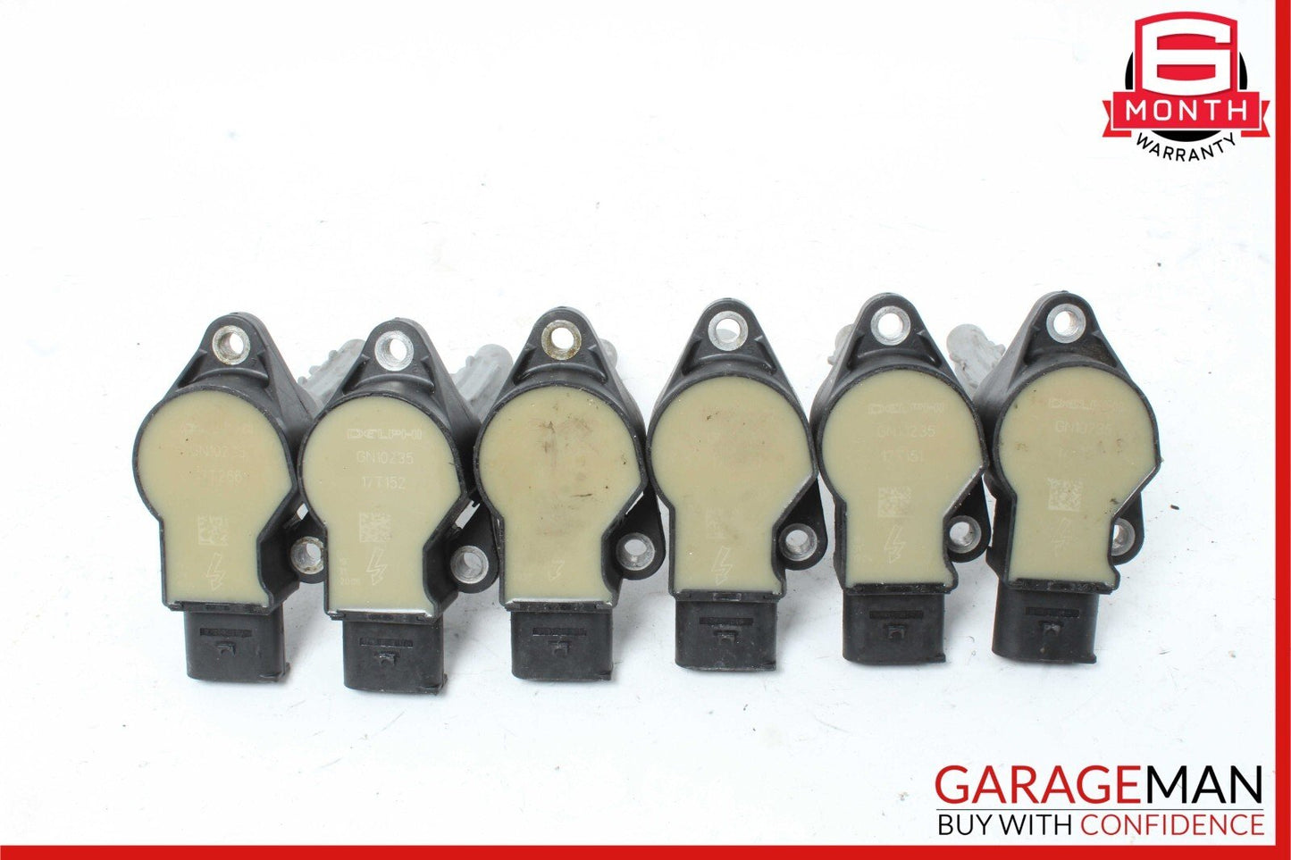 07-11 Mercedes E350 S550 CL550 Delphi Ignition Coil Spark Set of 6 Pc GN10235