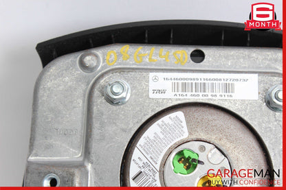 06-08 Mercedes W251 R350 ML500 GL450 Driver Steering Wheel Airbag Black OEM