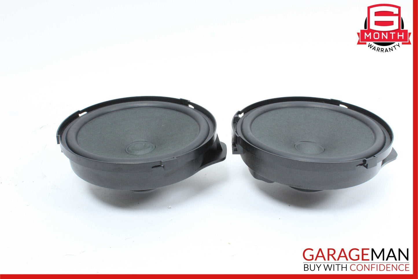 06-15 Mercedes W204 C250 C300 Rear Right & Left Side Door Sound Speakers Set OEM
