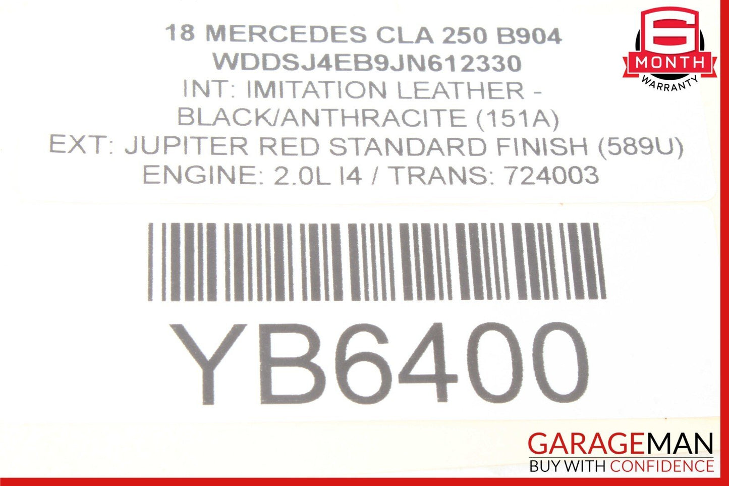 14-19 Mercedes W117 CLA250 Front Right or Left Dash AC A/C Air Vent Trim Grill