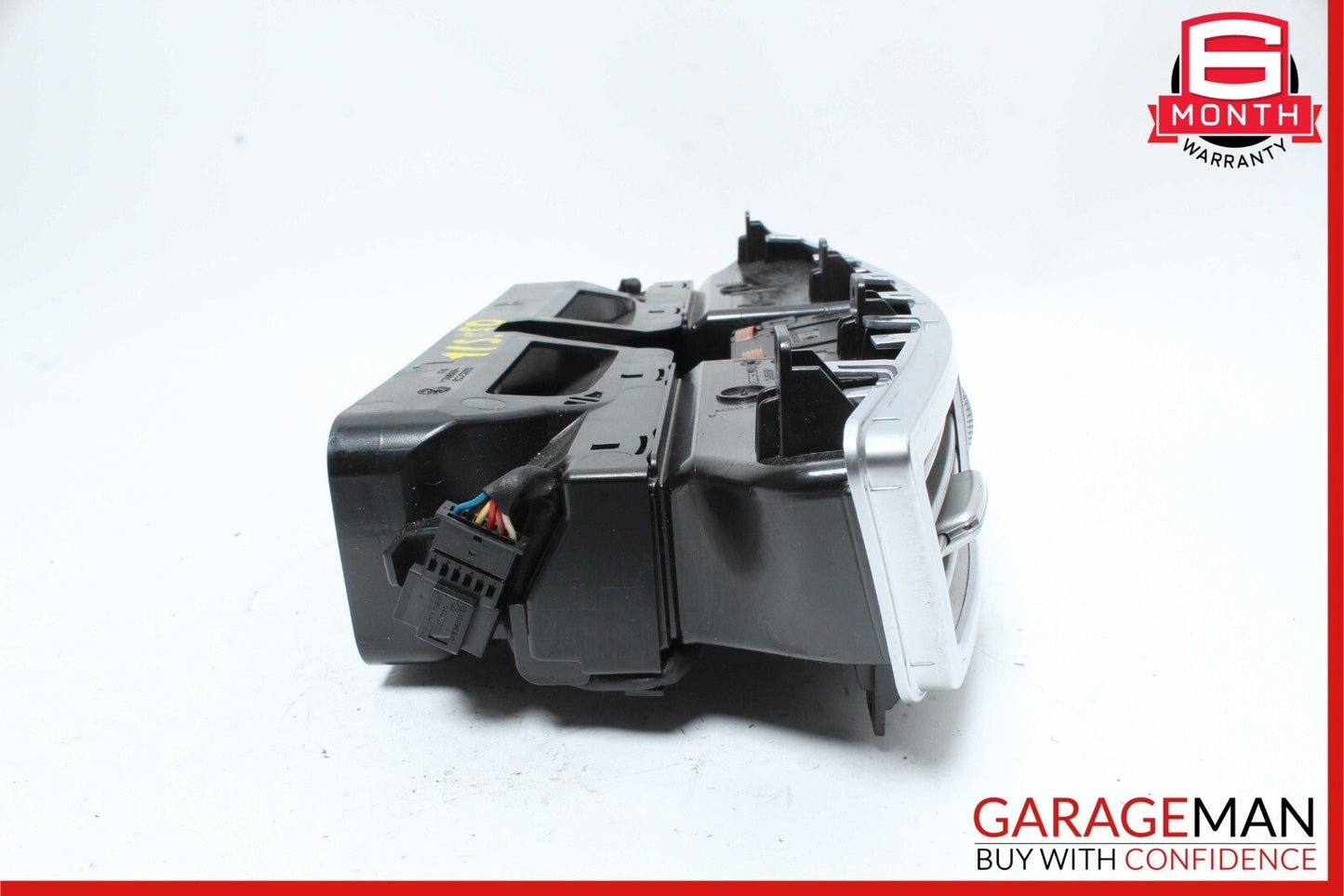 07-13 Mercedes W221 S550 Center Dash Air Vent AC A/C Clock Trim Cover Assembly