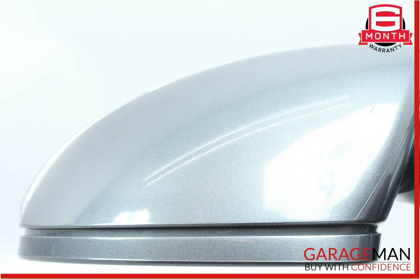 07-09 Mercedes W221 S550 Front Left Driver Side Mirror Door Rear View Flintgray