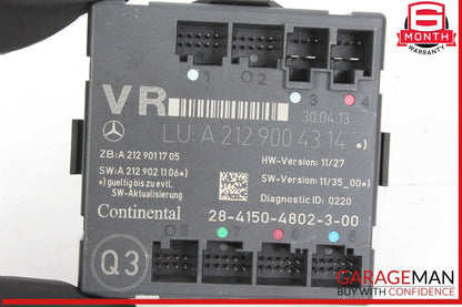 08-18 Mercedes-Benz E350 W212 Right Front Door Control Module 2129004214 OEM