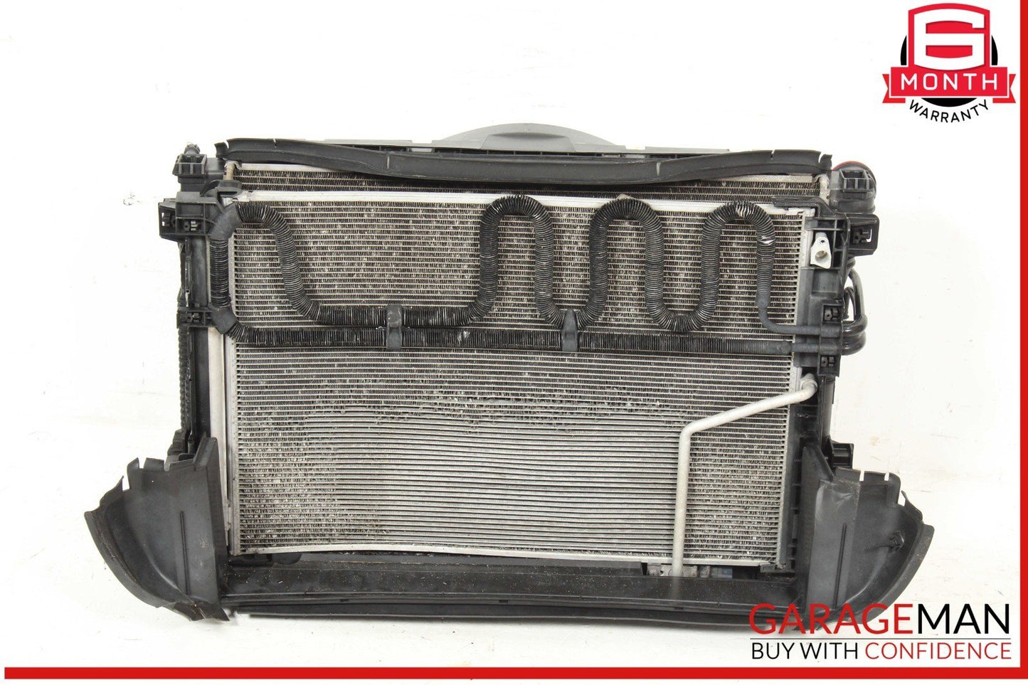 08-17 Mercedes W212 E350 C300 Engine Cooling Radiator A/C Air Condenser Assy OEM