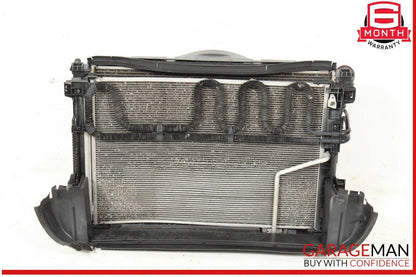 08-17 Mercedes W212 E350 C300 Engine Cooling Radiator A/C Air Condenser Assy OEM