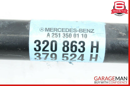 06-10 Mercedes W251 R350 R550 Rear Left Drive Axle CV Half Shaft Driveshaft