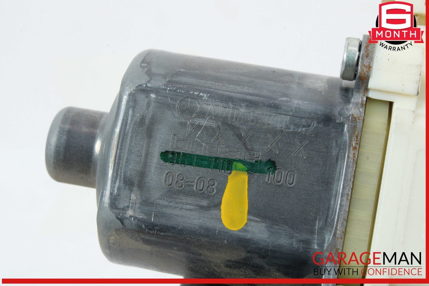08-16 Mercedes W204 C300 C350 Rear Right Door Window Regulator Motor Unit OEM