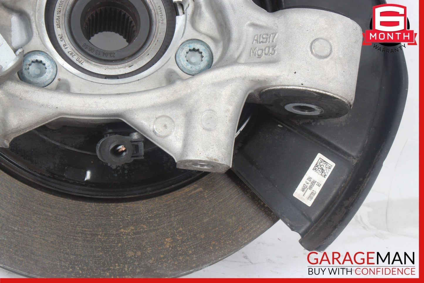 11-18 Porsche Cayenne 958 Rear Right Passenger Side Wheel Spindle Knuckle Hub