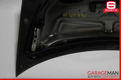 14-19 Mercedes W117 CLA250 CLA180 Sedan Rear Trunk Lid Deck Shell Panel Black
