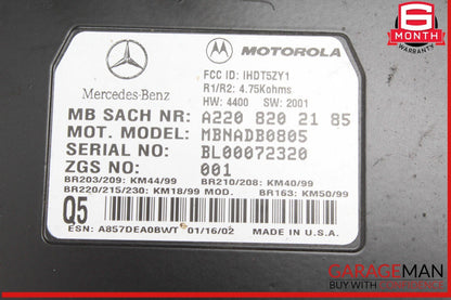 00-06 Mercedes R230 SL500 ML320 ML500 E55 AMG Voice Command Control Module Unit