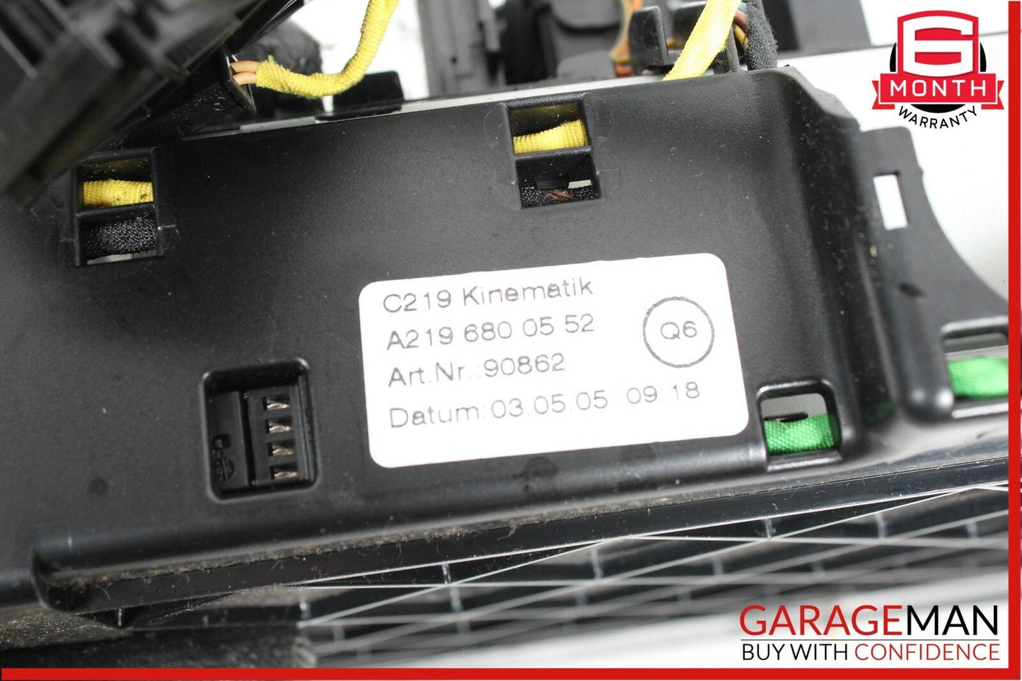 06-11 Mercedes CLS350 CLS500 Dash Hazard Light Switch Door Lock Control Panel