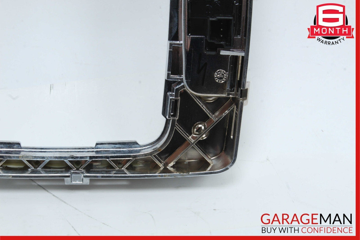 08-14 Mercedes E350 GLK350 C250 Center Console Shift Shifter Bezel Trim Silver