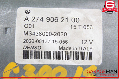 15-19 Mercedes W205 C300 GLC300 DENSO Engine Starter Motor 2749062100 OEM