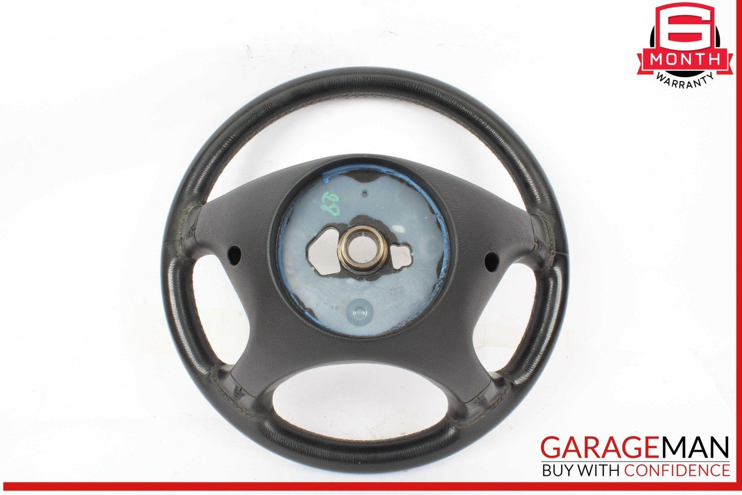 06-09 Mercedes W219 CLS550 E550 4 Spoke Steering Wheel Black OEM