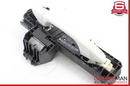 12-14 Mercedes W204 C250 C300 Rear Right Passenger Exterior Door Handle White
