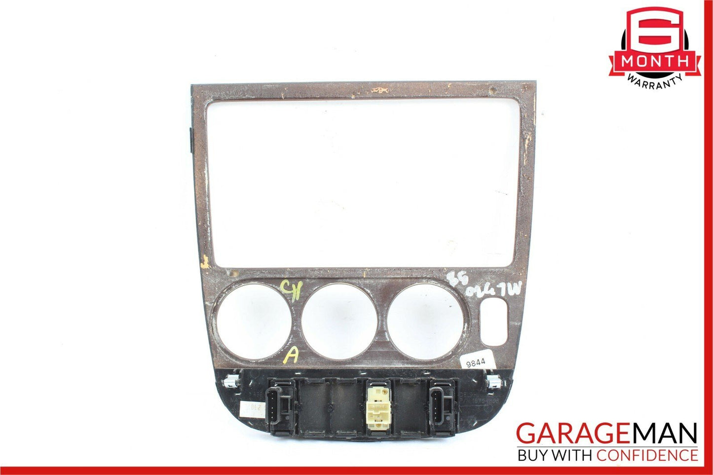 98-01 Mercedes W163 ML320 ML430 Center Console Trim Panel Cover Bezel Wood OEM