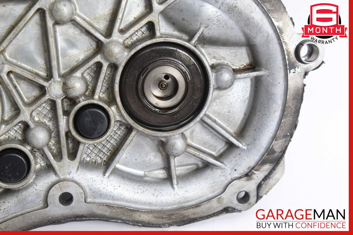 06-13 Mercedes W221 S400 Front Right Engine Timing Chain Cover Plate OEM